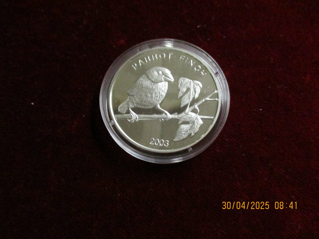  Münze 10 Dollars 2003 Samoa Tiermotiv ca. 26,27g fein /1101211   