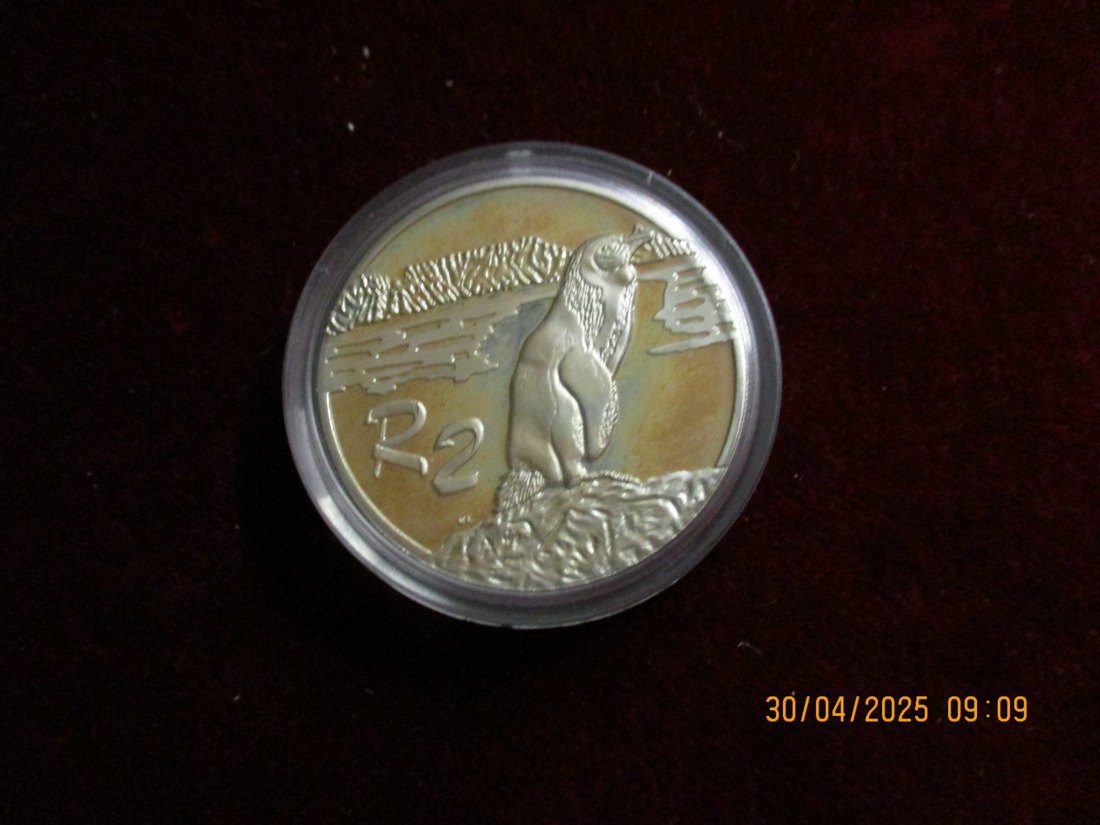  Münze 2 Rand Afrika 1998 Tiermotiv ca. 31g fein /1101211   