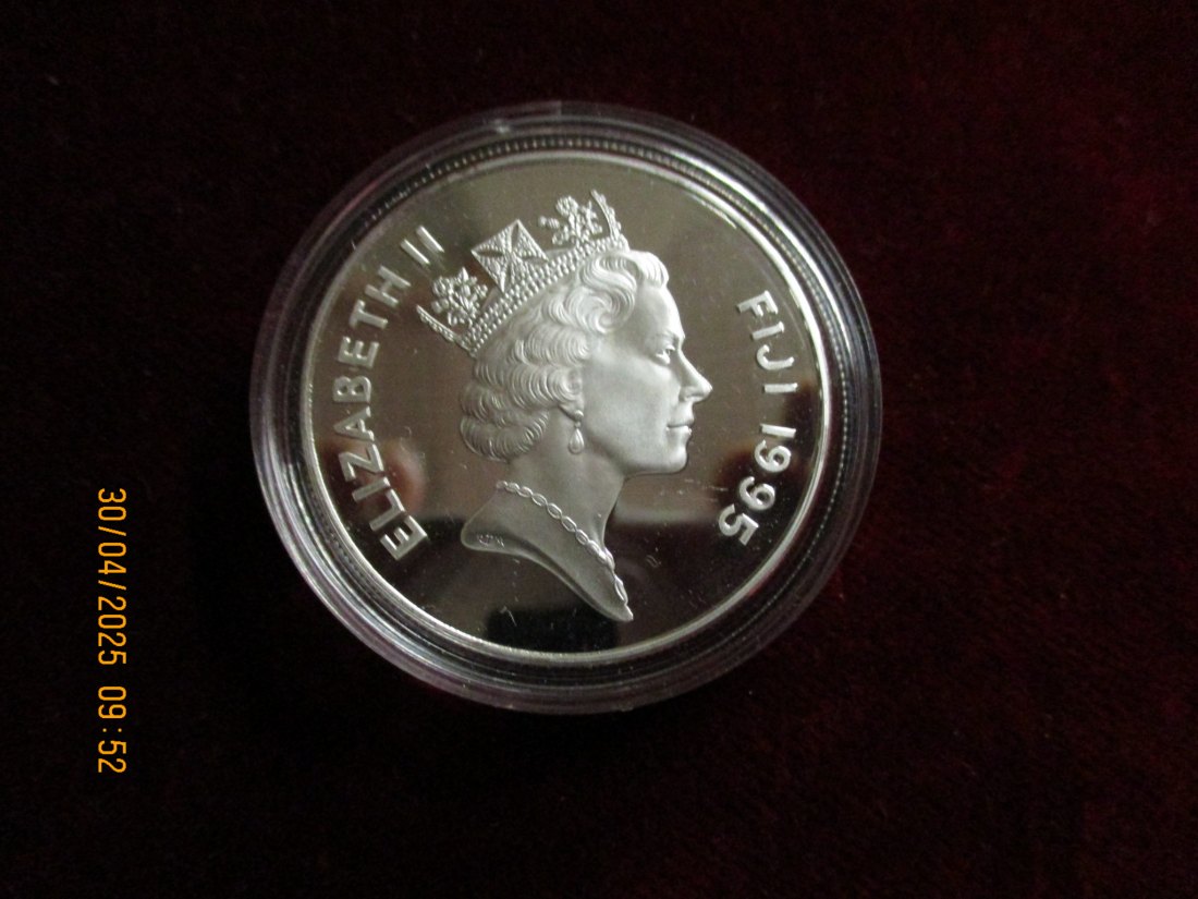  Münze 10 Dollars Fiji 1995 Wildlife ca. 29g fein /1101211 - 1   