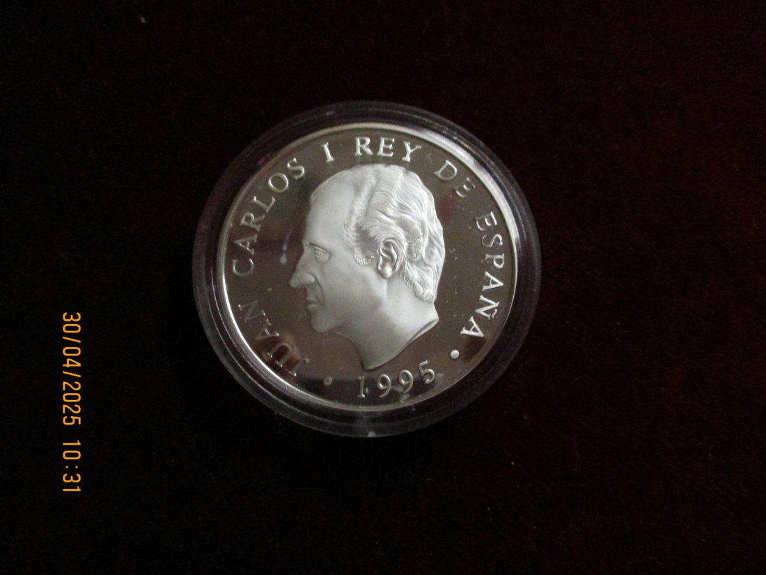  Münze: 2000 Ptas Spanien 1995 Tiermotiv ca. 29g fein /1101211 - 1   
