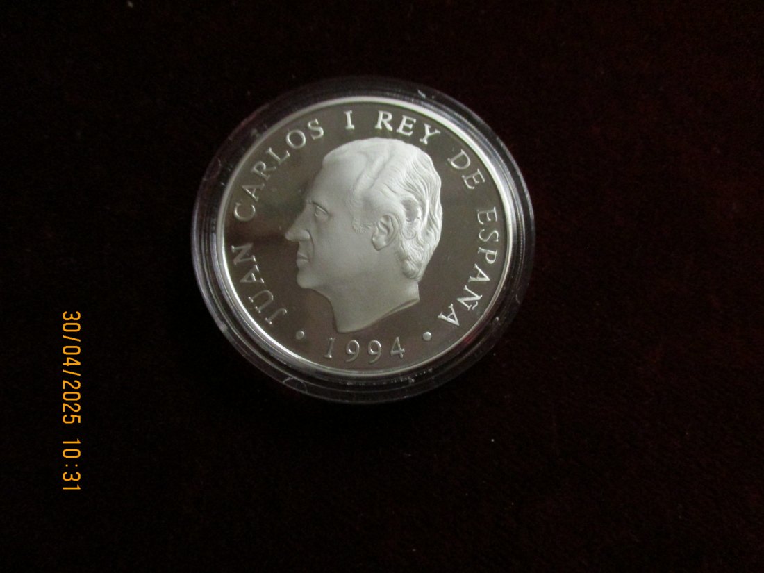  Münze: 2000 Ptas Spanien 1994 Tiermotiv ca. 29g fein /1101211 - 1   