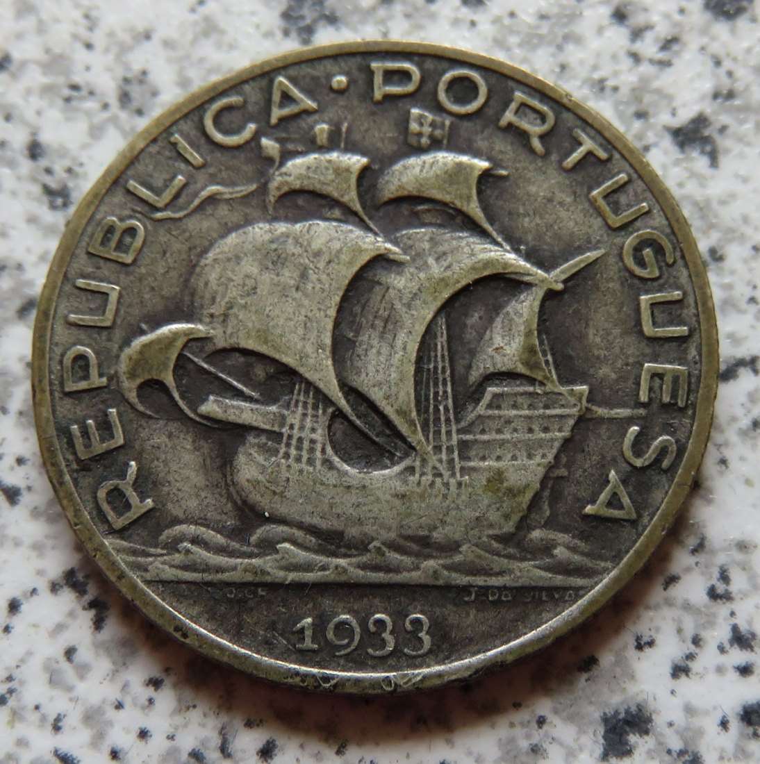  Portugal 5 Escudos 1933   