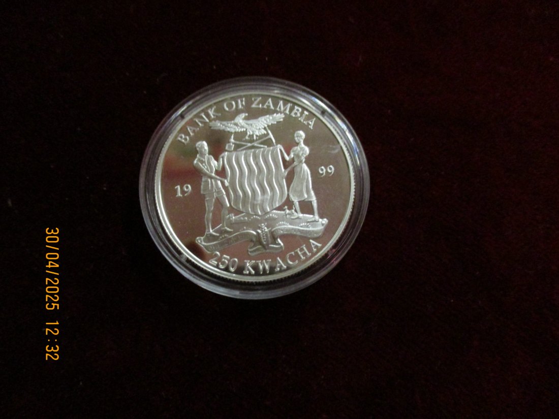  Münze: 500 L Mongolia 1999 Tiermotiv ca. 18,5g fein /1101211 - 2   