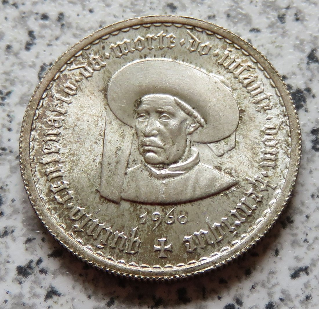  Portugal 5 Escudos 1960   