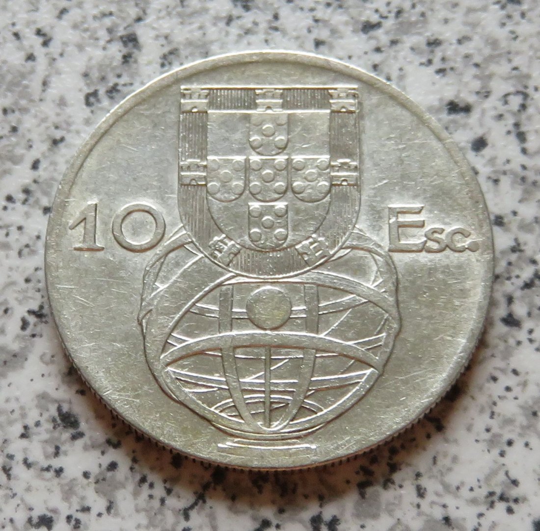  Portugal 10 Escudos 1955   