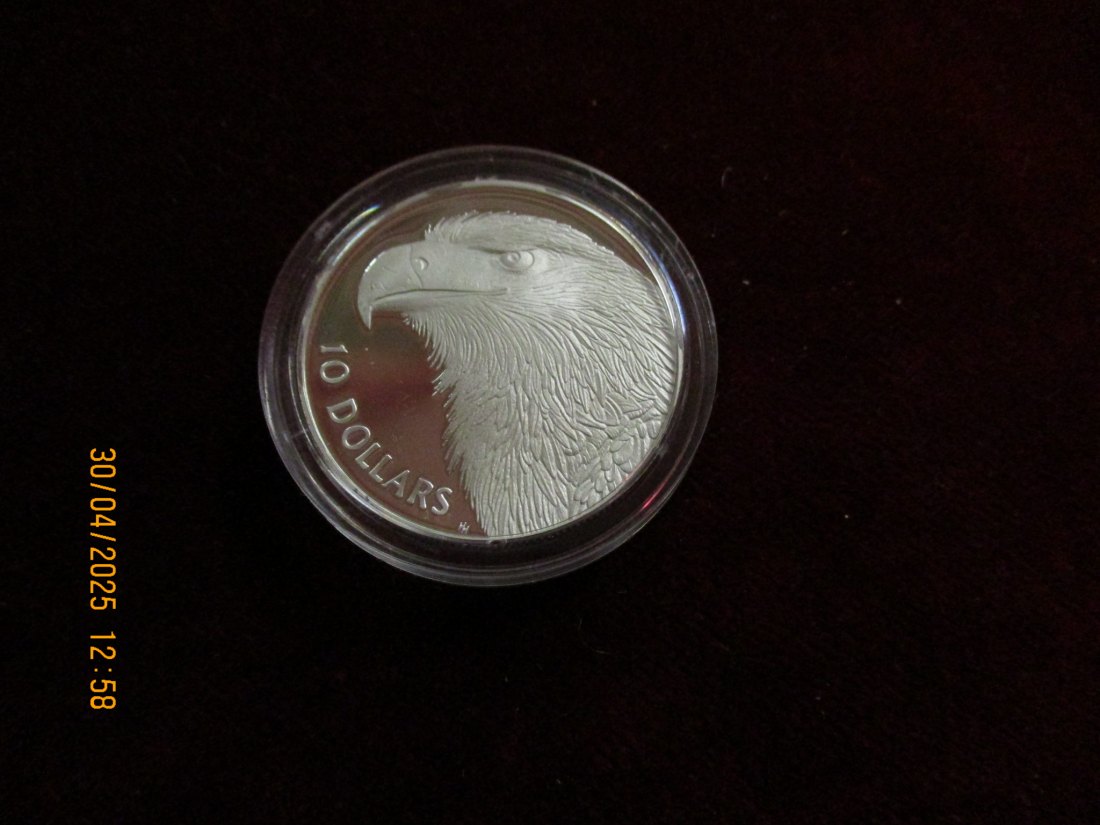  Münze: 10 Dollars Australien 1994  Tiermotiv  ca. 18,5g fein /1101211 - 4   