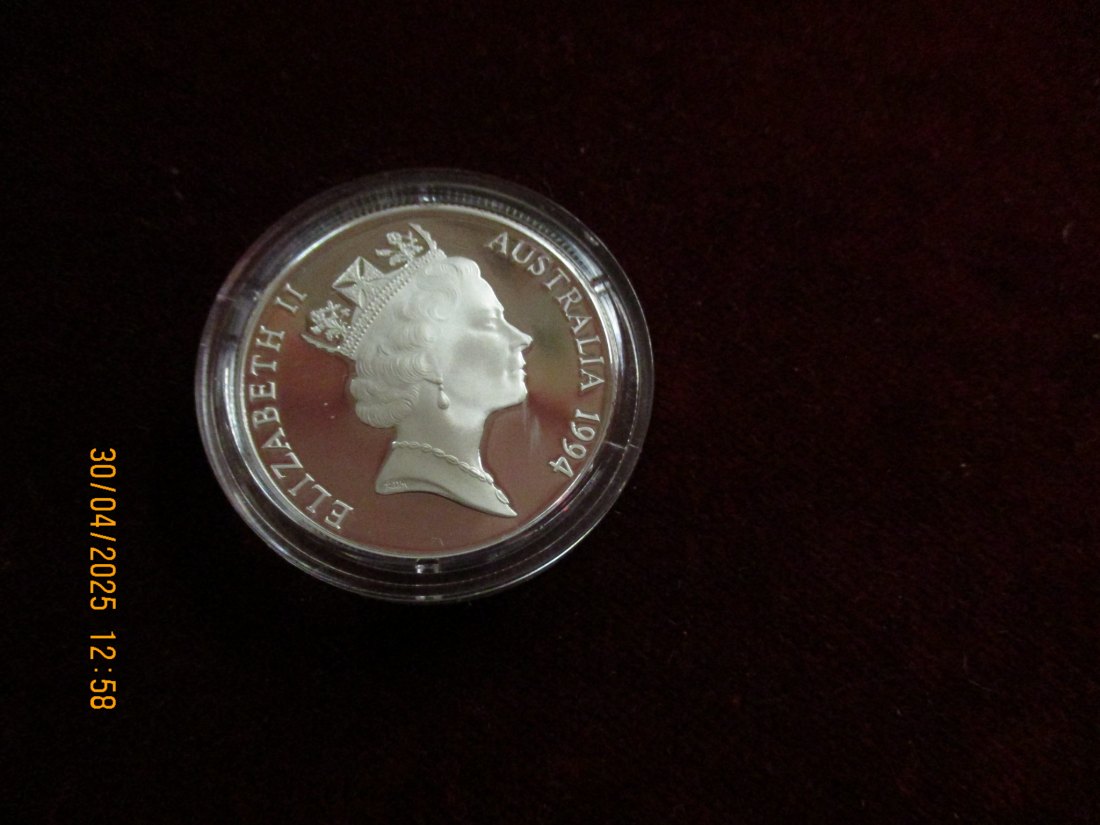  Münze: 10 Dollars Australien 1994  Tiermotiv  ca. 18,5g fein /1101211 - 4   