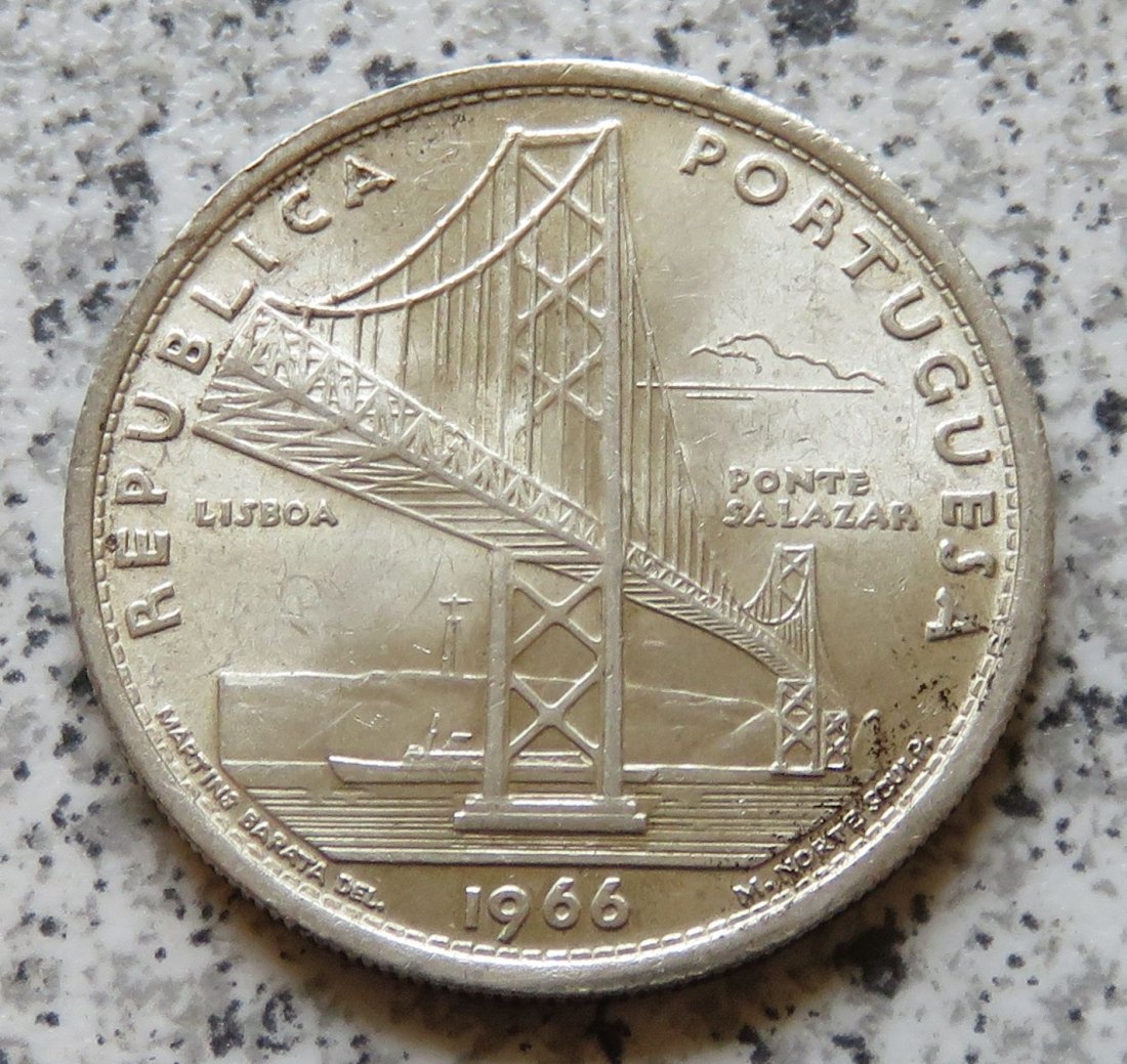  Portugal 20 Escudos 1966   