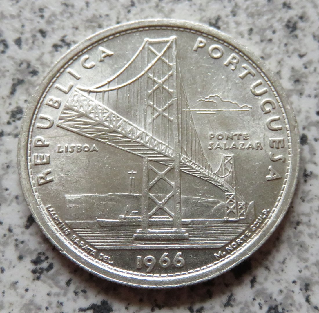  Portugal 20 Escudos 1966   