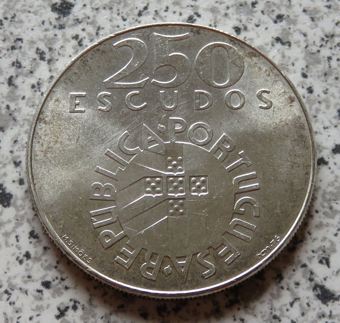  Portugal 250 Escudos 1976   