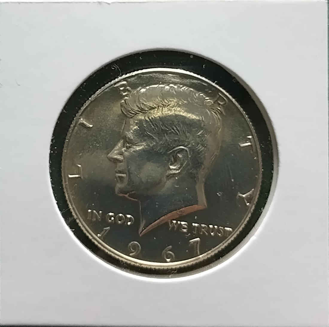 USA 1/2 Dollar 1967 - Kennedy Half Dollar - No.2   
