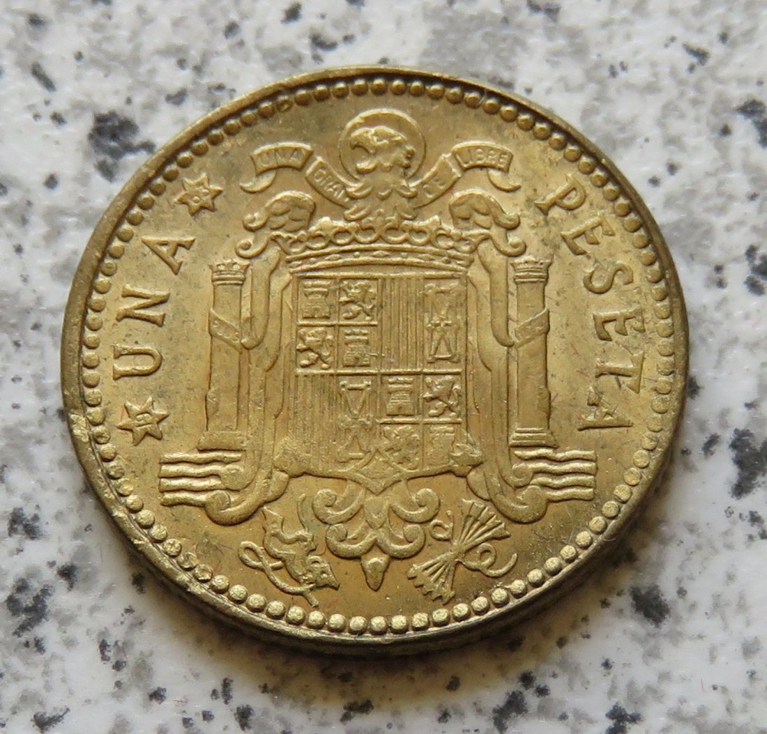  Spanien 1 Peseta 1963 Sternchen 1963   