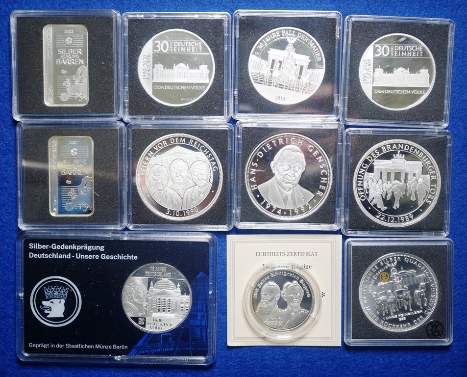  Sammlung Feinsilber   