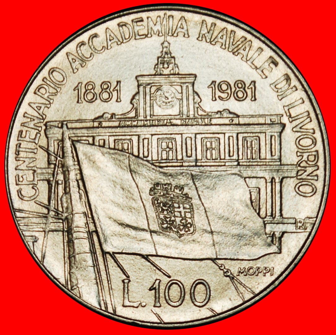  Ⰶ ANCHOR 1881: ITALY ★ 100 LIRAS 1981R MINT LUSTRE! LOW START ★ NO RESERVE!   