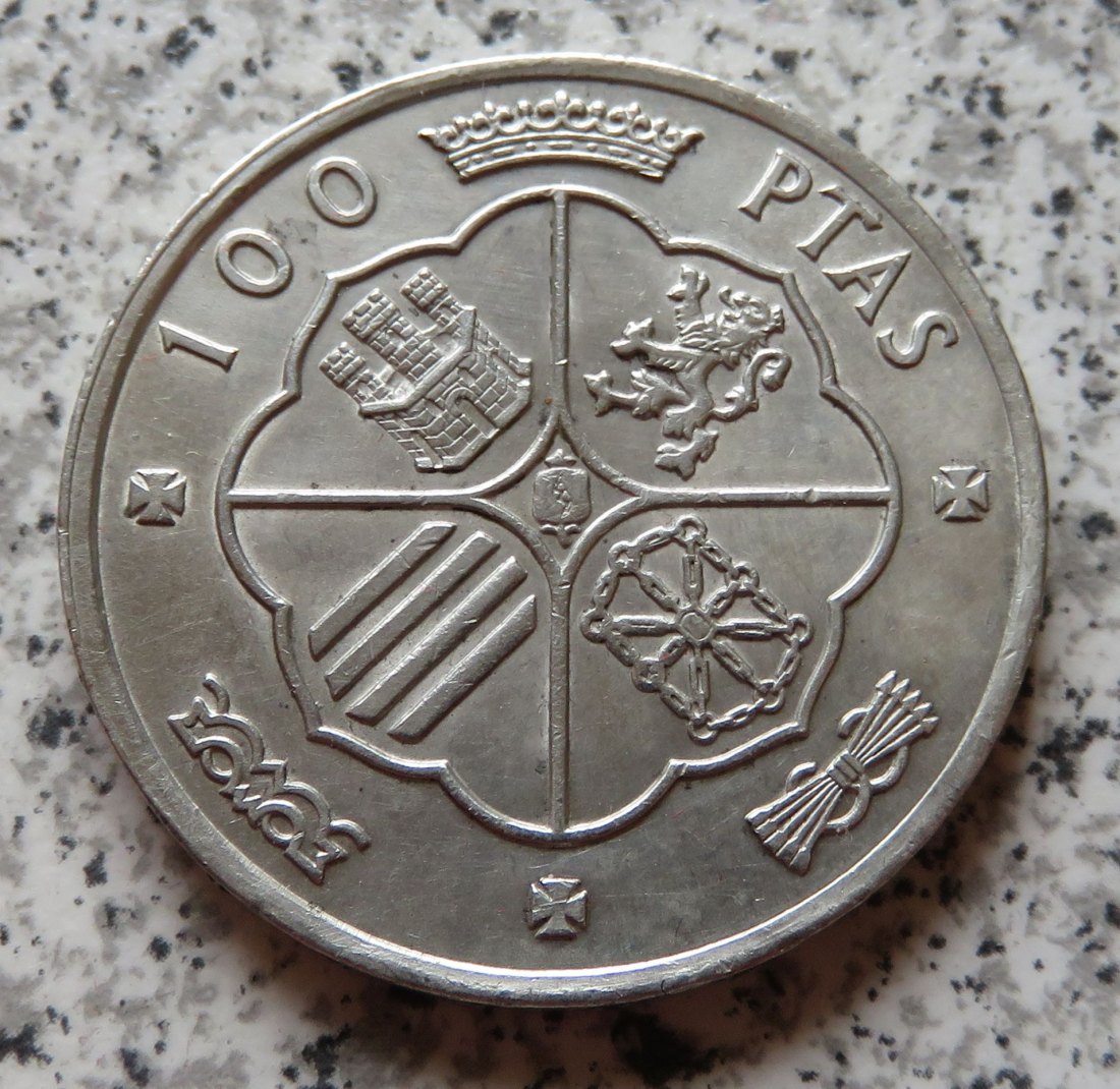  Spanien 100 Pesetas 1966, Sternchen 66   