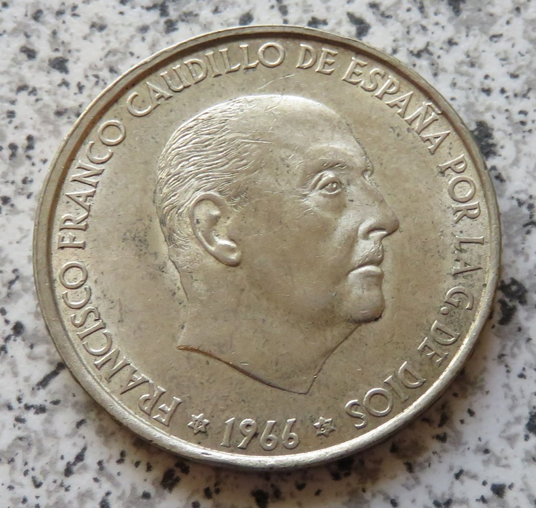  Spanien 100 Pesetas 1966, Sternchen 67   
