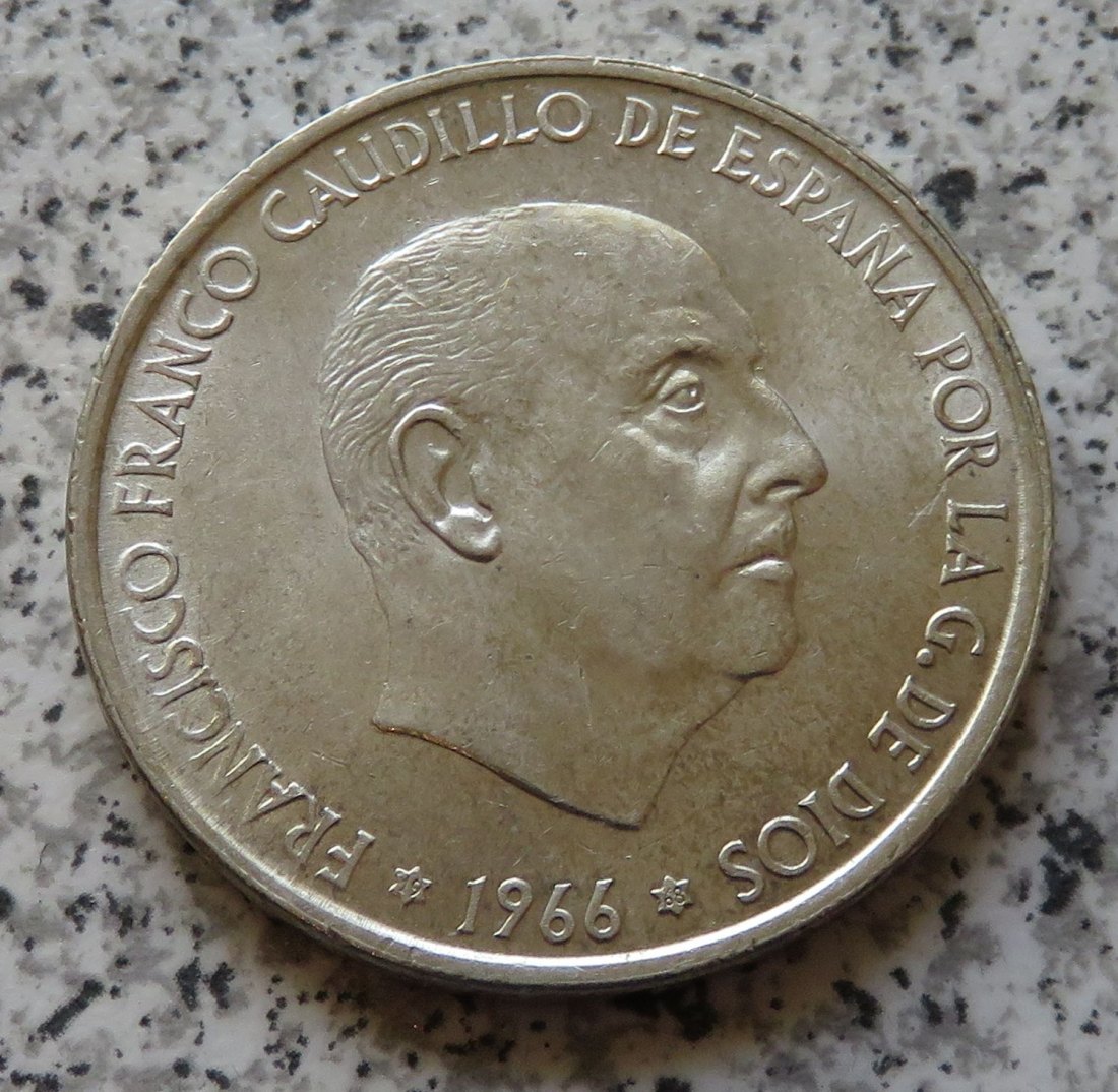 Spanien 100 Pesetas 1966, Sternchen 68   