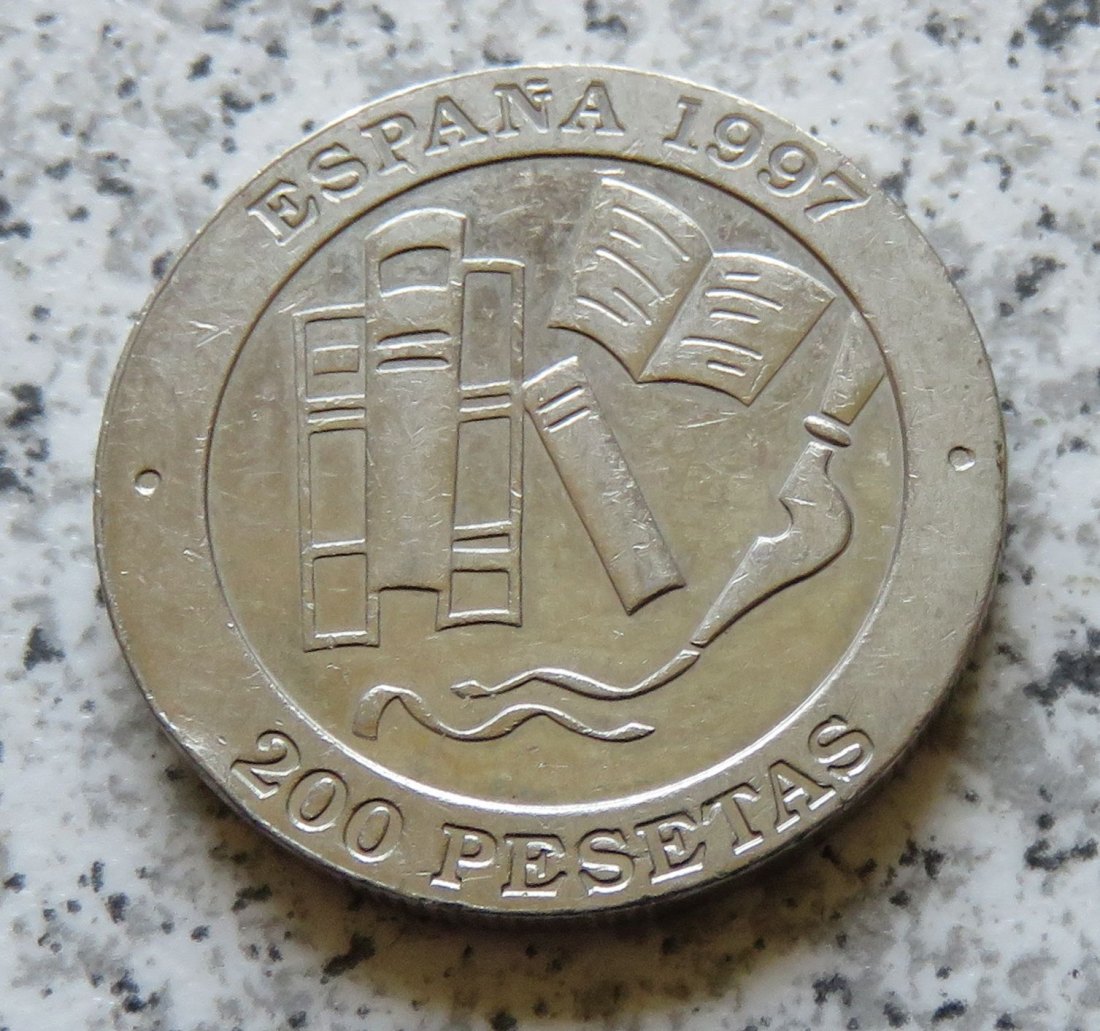  Spanien 200 Pesetas 1997   