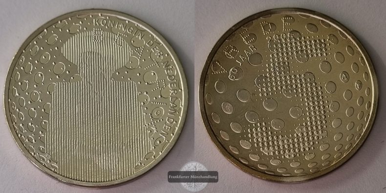  Niederlande 5 Euro 2005  60. Jahrestag-Befreiung  FM-Frankfurt KM#254 Feinsilber: 11,007g   