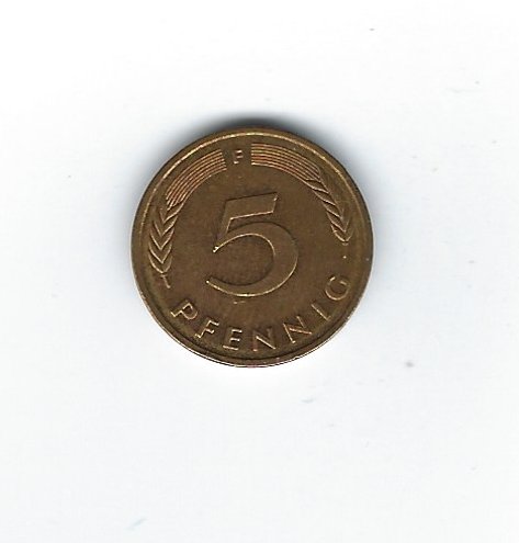  Deutschland 5 Pfennig 1979 F   