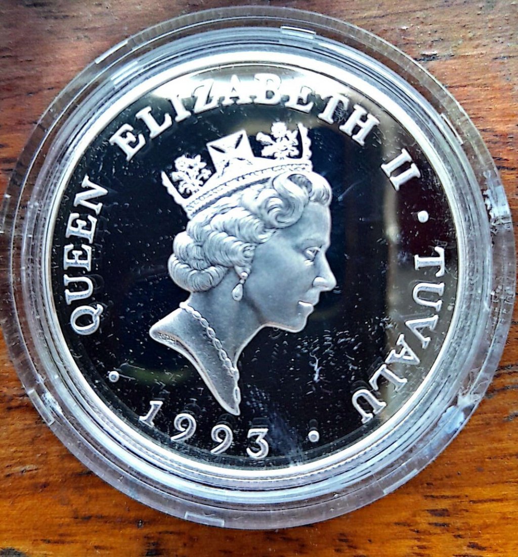 Tuvalu 20 Dollar 1993 HMS Royalist