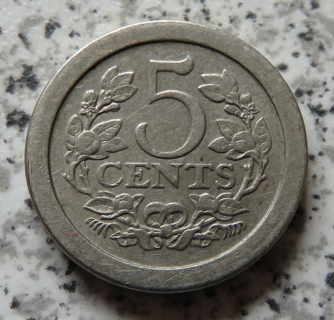  Niederlande 5 Cents 1909   