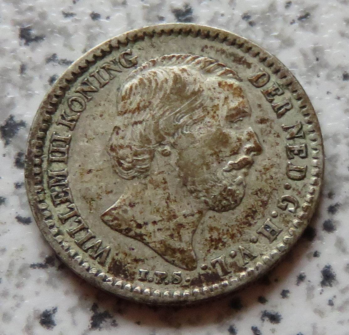  Niederlande 10 Cents 1882   