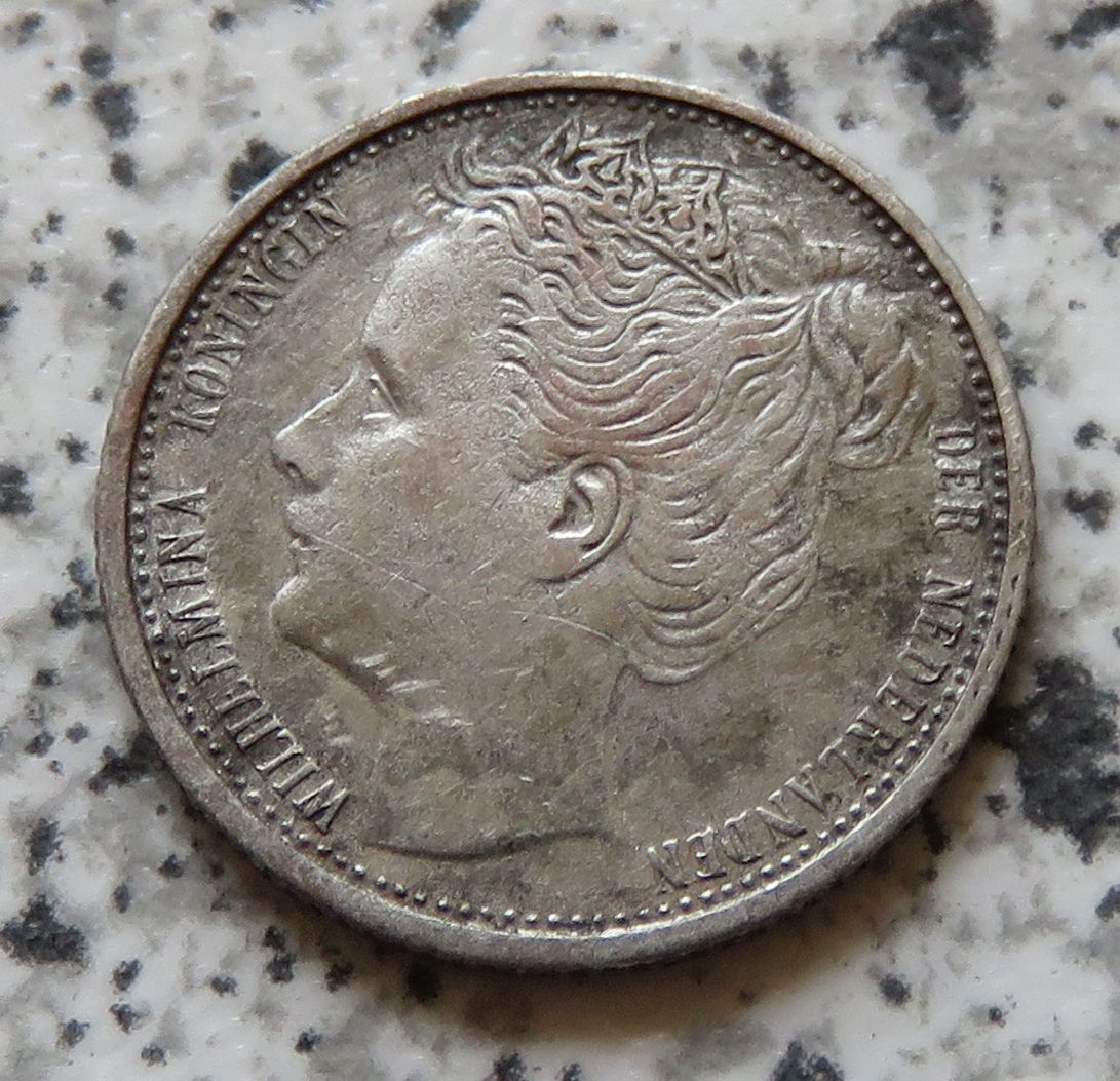  Niederlande 10 Cents 1903   