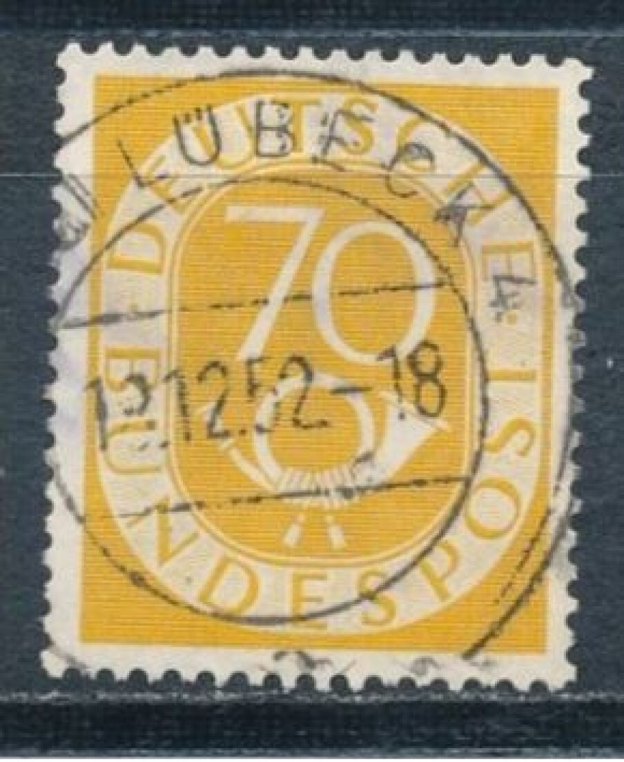  BUND BRD 123-138 Sauber gestempelt Bund 136 mit Vollstempel Lübeck   