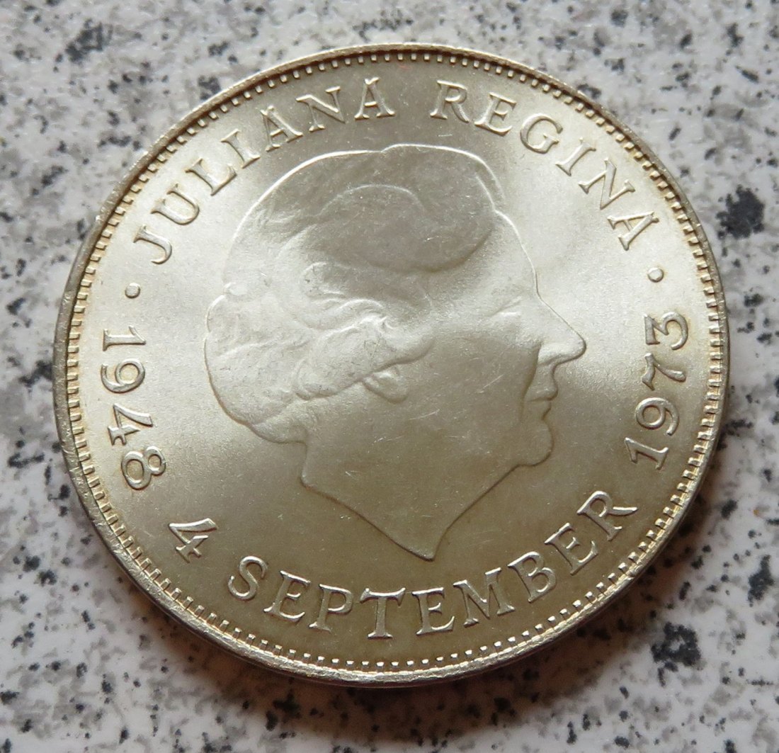  Niederlande 10 Gulden 1973   