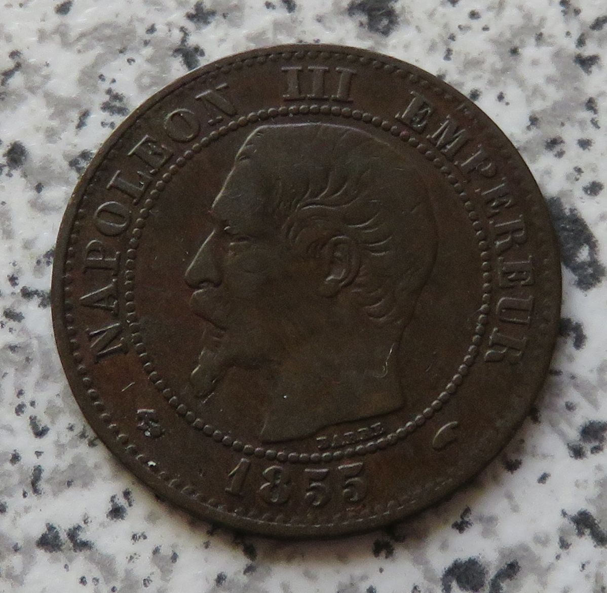  FRankreich 2 Centimes 1855 A   
