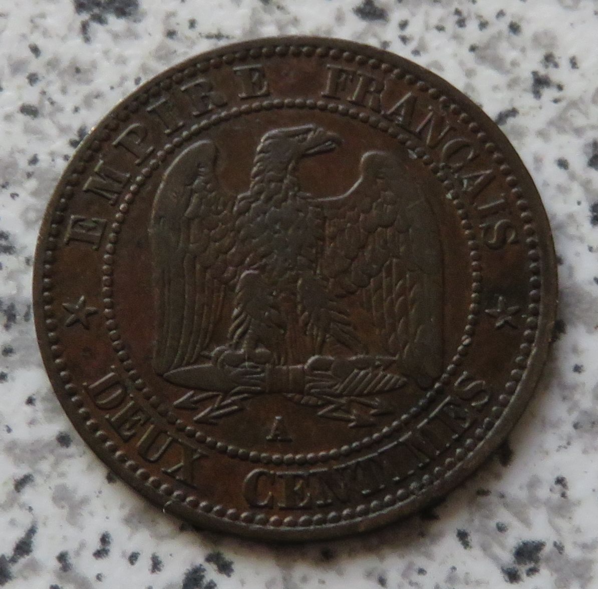  FRankreich 2 Centimes 1855 A   