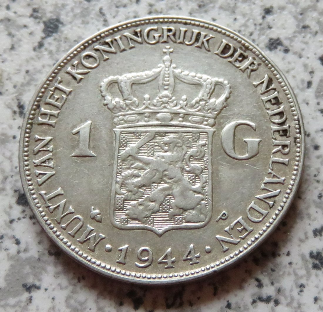  Niederlande 1 Gulden 1944 P   
