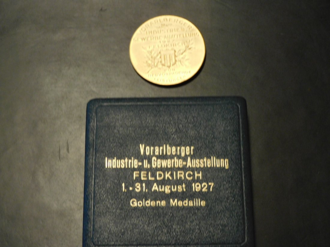 AUSTRIA 1927 FIRST PRIZE MEDAL.GRADE-PLEASE SEE PHOTOS.