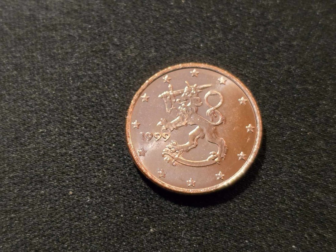  Finnland 1 Cent 1999 STG   