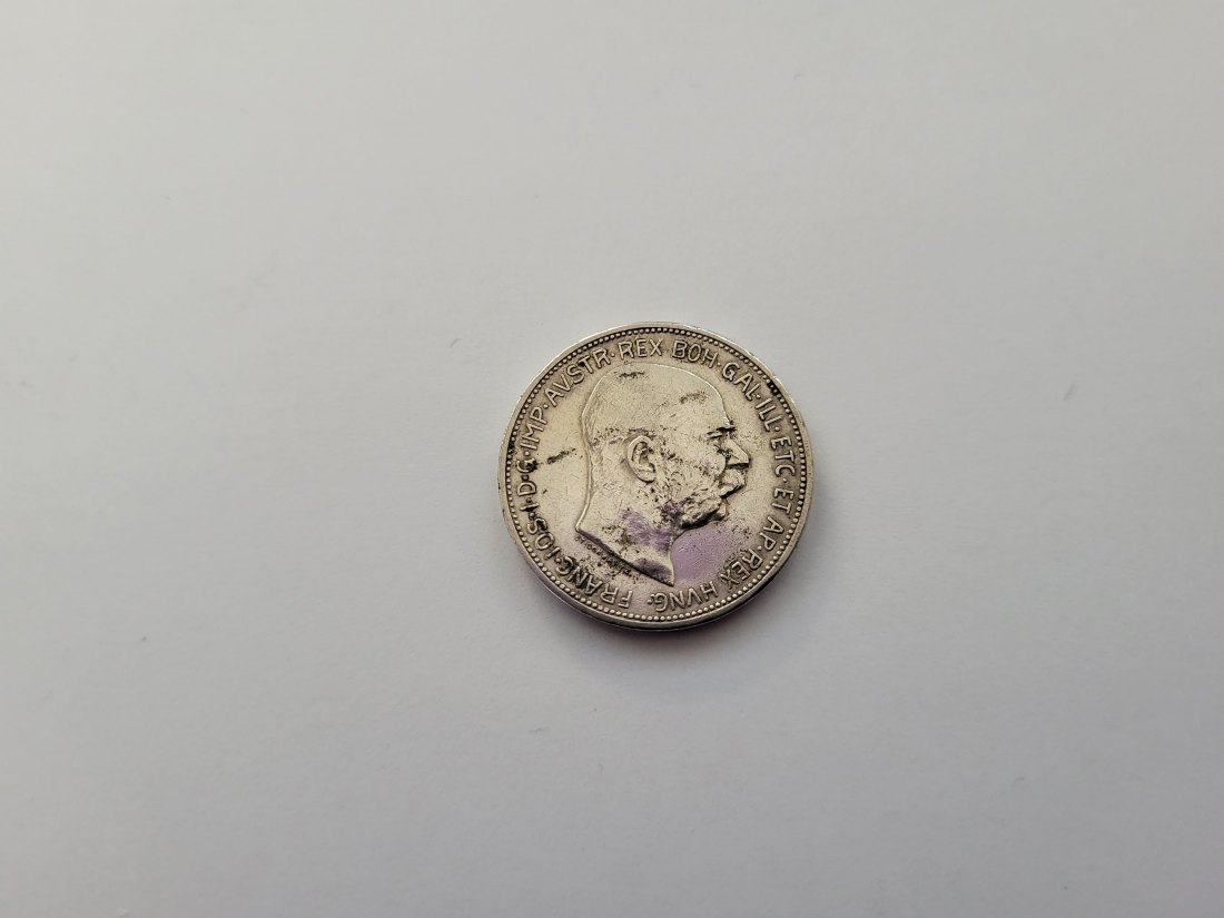  2 Kronen 1912 silber 8,35g fein Kronenwährung Österreich Franz Joseph I. Spittalgold9800 (1281)   