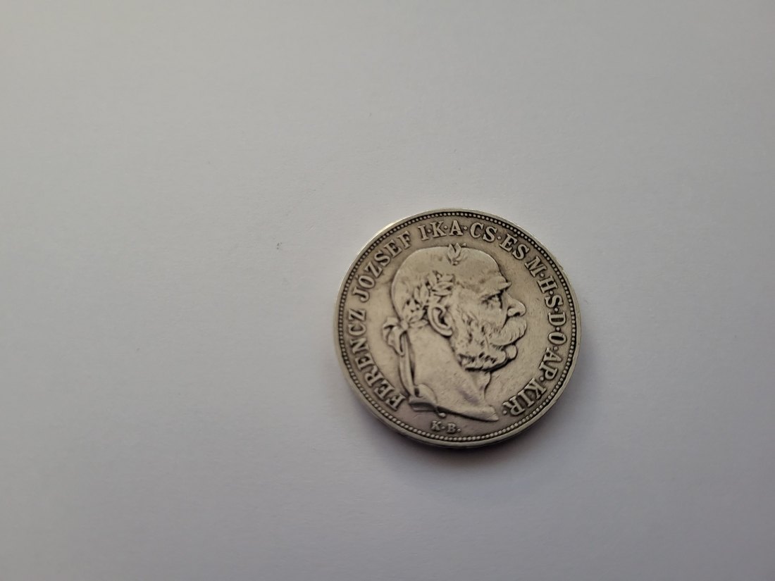  5 Korona 1900 silber 21,6g fein Kronenwährung Österreich Ungarn Spittalgold9800 (5534)   