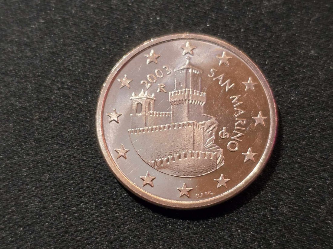  San Marino 5 Cent 2003 STG   