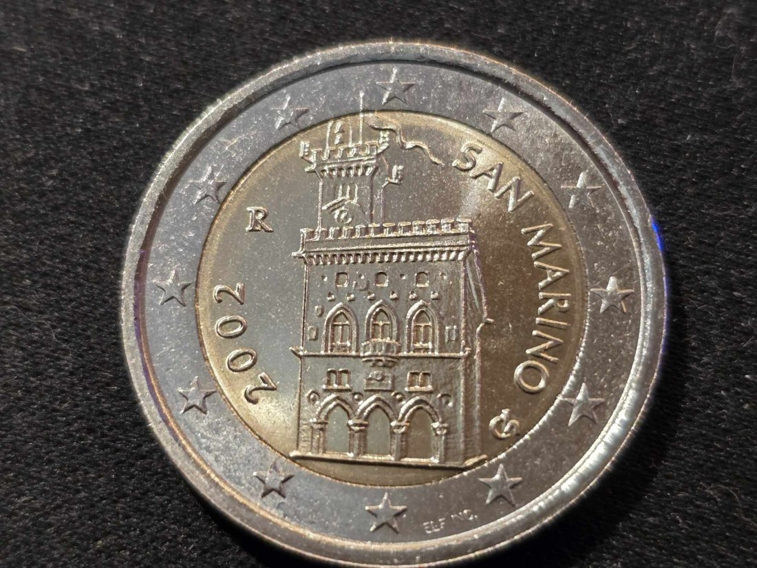  San Marino 2 Euro 2002 STG   