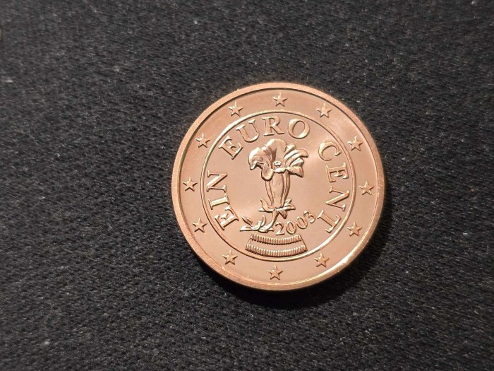  Österreich 1 Cent 2003 STG   