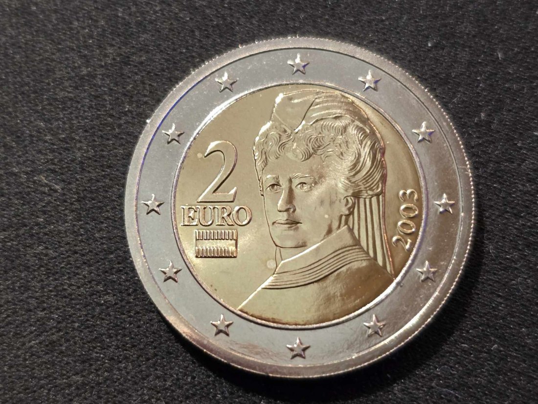  Österreich 2 Euro 2003 STG   