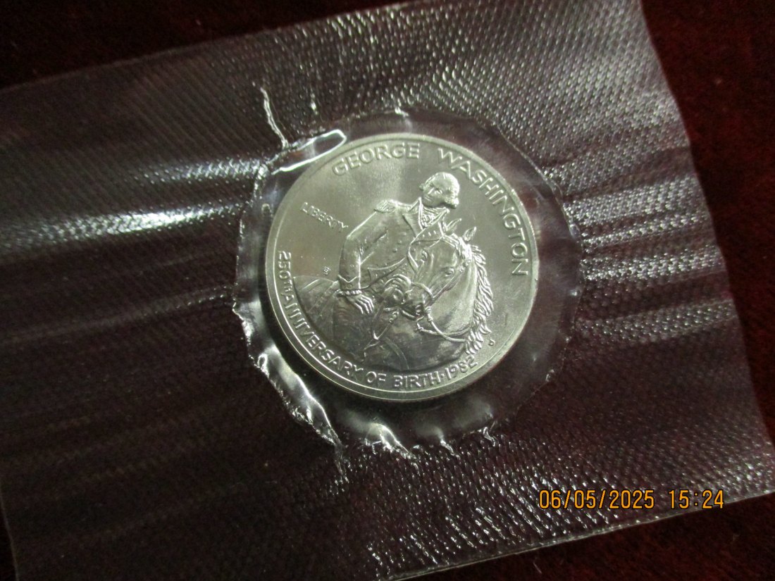  Münze - Silber Half Dollar 1983 Silber 900er 11,25g fein / 4   
