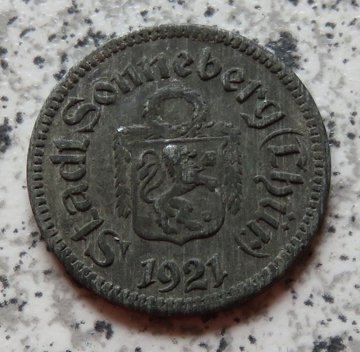  Sonneberg 10 Pfennig 1921   