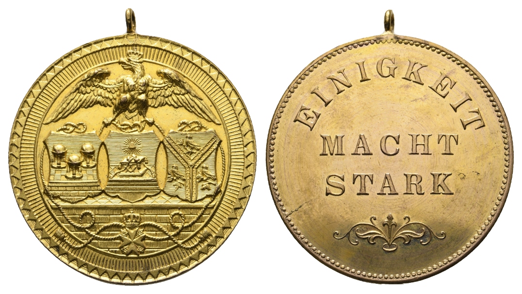  Medaille o.J.; unedel; 34,51 g, Ø 42 mm   