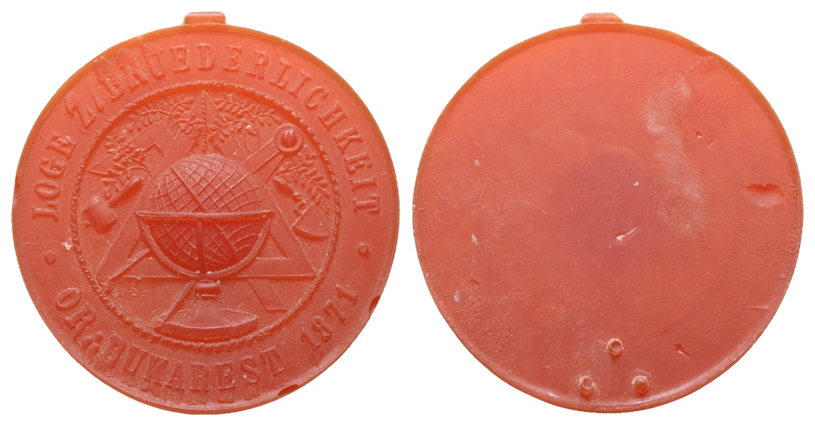  Medaille (1871); Kunststoff; 6,35 g, Ø 49,7 mm   