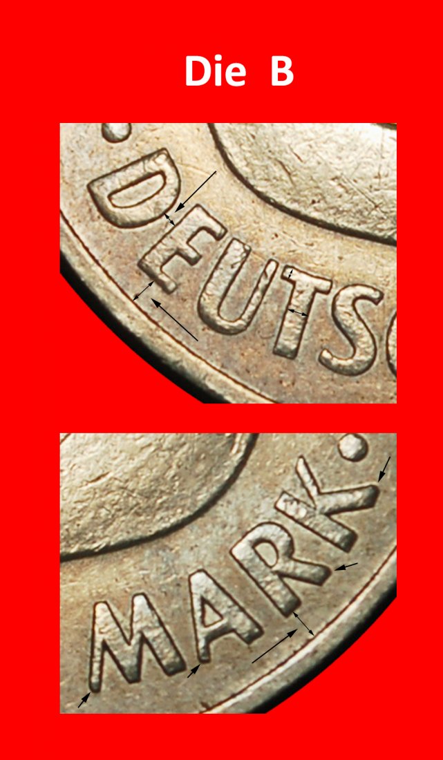Ⰶ NOT COMMUNIST TYPE (1975-2001): GERMANY★5 MARKS 1975J TV★HAMBURG★DISCOVERY★LOW START ★ NO RESERVE!
