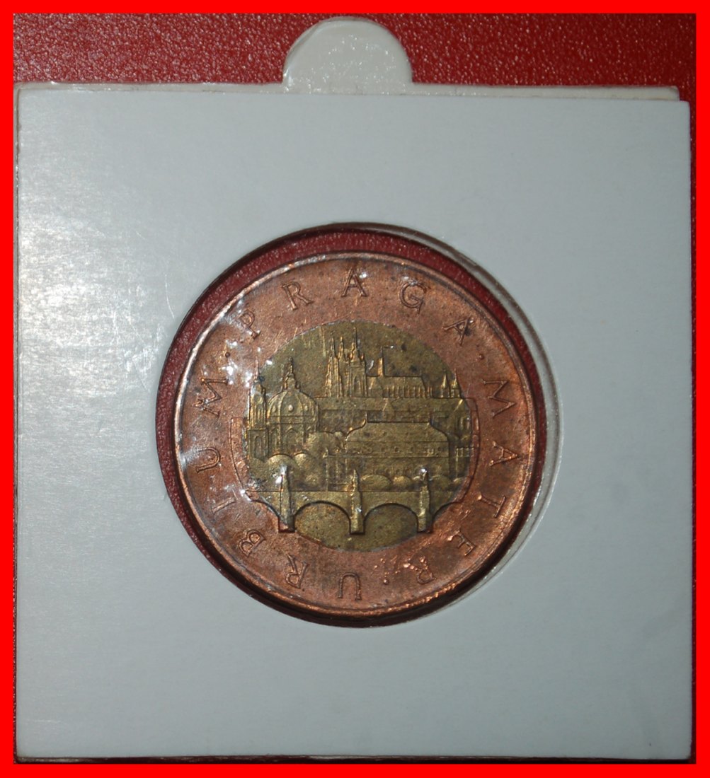  Ⰶ GERMANY (1993-2025): CZECH REPUBLIC★50 CROWNS 1993! UNC MINT LUSTRE★HOLDER★LOW START ★ NO RESERVE!   