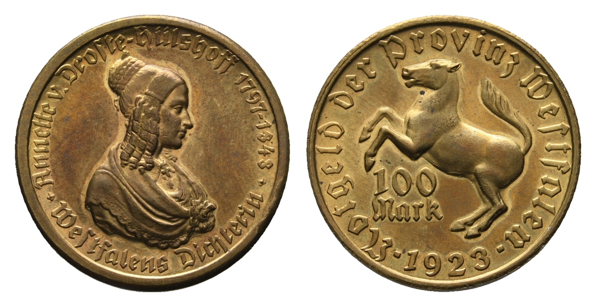  Weimerer Republik; 100 Mark 1923   