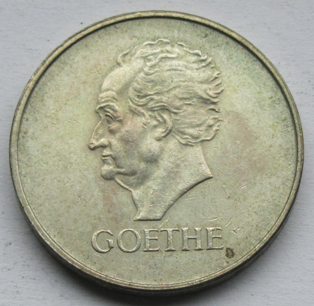  Weimarer Republik: 3 Mark Goethe (Jaeger 350), 1932 J   