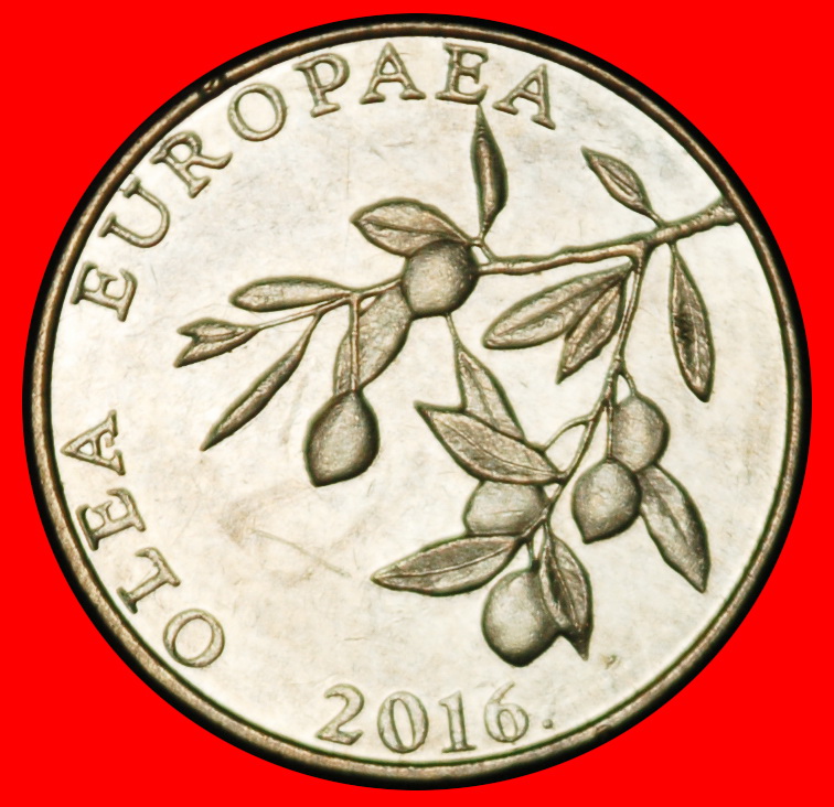 Ⰶ LATIN OLIVE (1994-2022): YUGOSLAVIA CROATIA★20 LIPAS 2016! UNC MINT LUSTRE★LOW START ★ NO RESERVE!